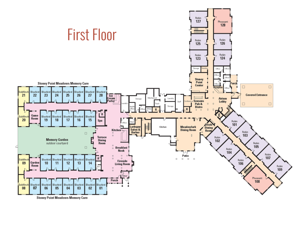 Stoney Point Meadows First Floor