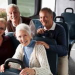 Seniors Benefit Giving Up Driving, Seniors On a Bus