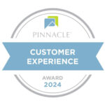 Pinnacle Customer Experience Award 2024 seal