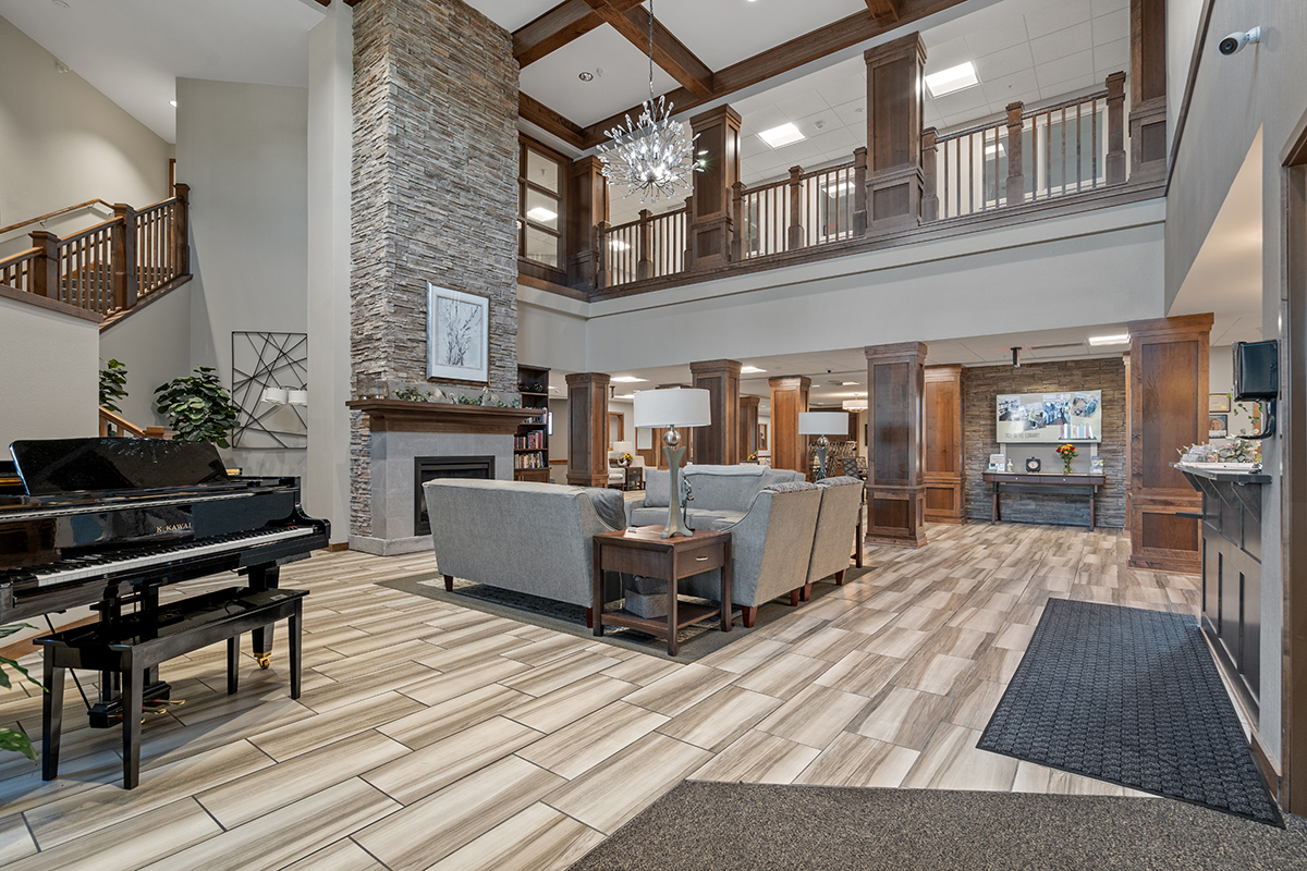lobby area